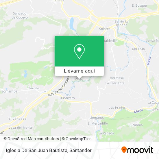 Mapa Iglesia De San Juan Bautista