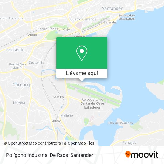 Mapa Polígono Industrial De Raos