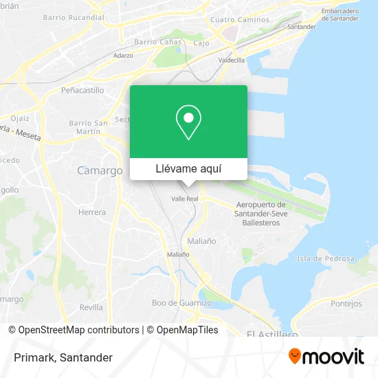 Mapa Primark