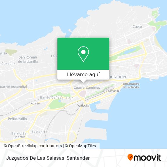 Mapa Juzgados De Las Salesas