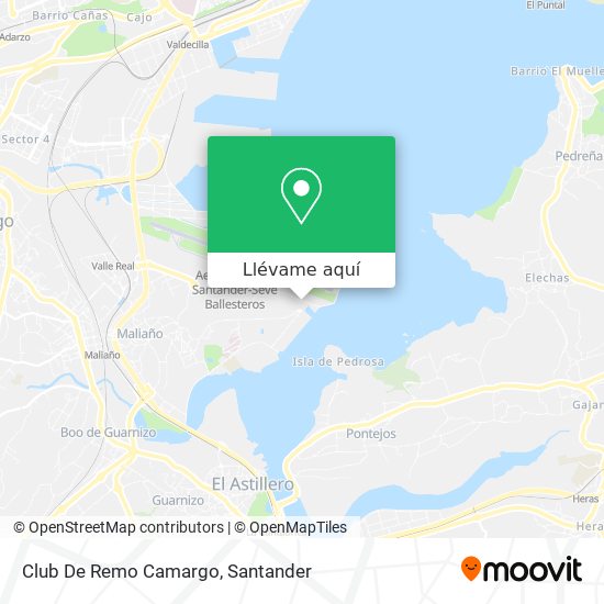 Mapa Club De Remo Camargo