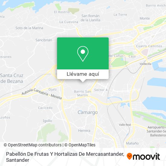 Mapa Pabellón De Frutas Y Hortalizas De Mercasantander