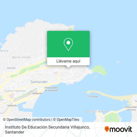 Mapa Instituto De Educación Secundaria Villajunco