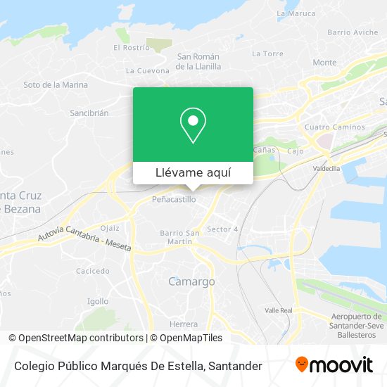 Mapa Colegio Público Marqués De Estella