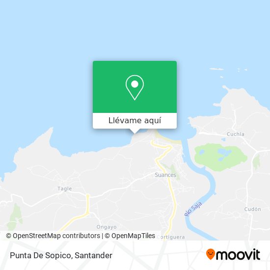 Mapa Punta De Sopico