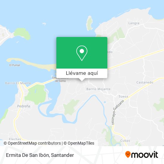 Mapa Ermita De San Ibón
