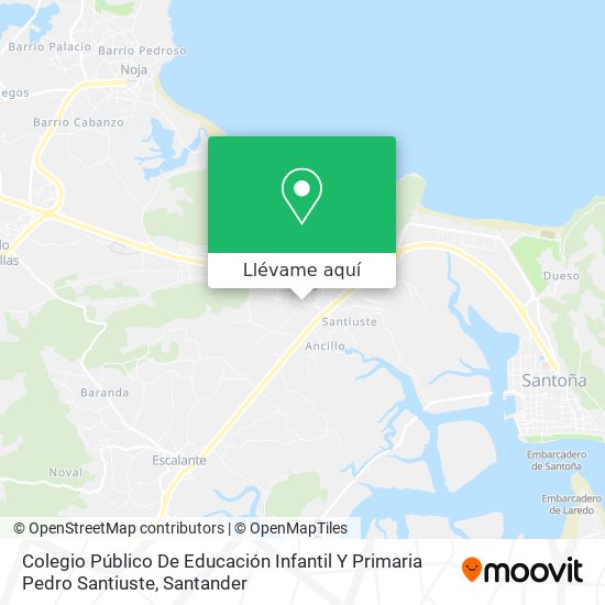 Mapa Colegio Público De Educación Infantil Y Primaria Pedro Santiuste