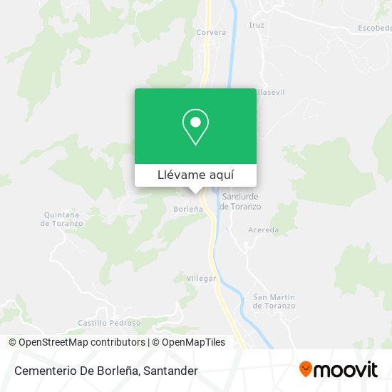 Mapa Cementerio De Borleña
