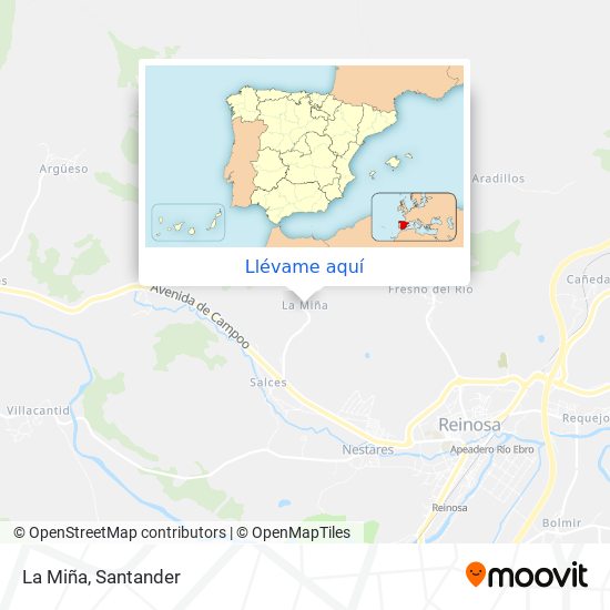 Mapa La Miña