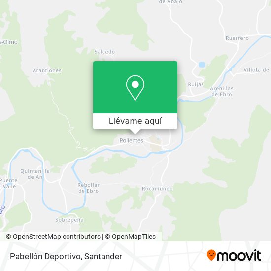 Mapa Pabellón Deportivo