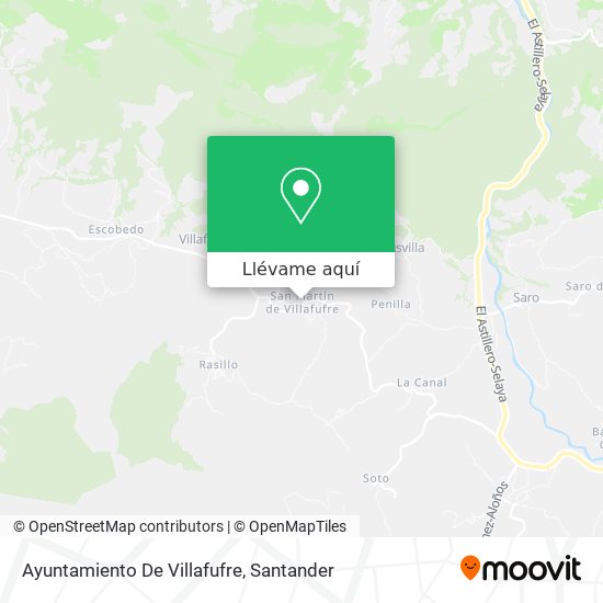 Mapa Ayuntamiento De Villafufre