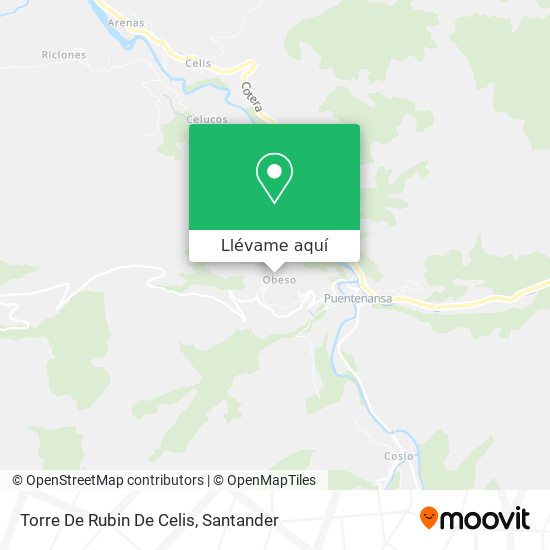 Mapa Torre De Rubin De Celis