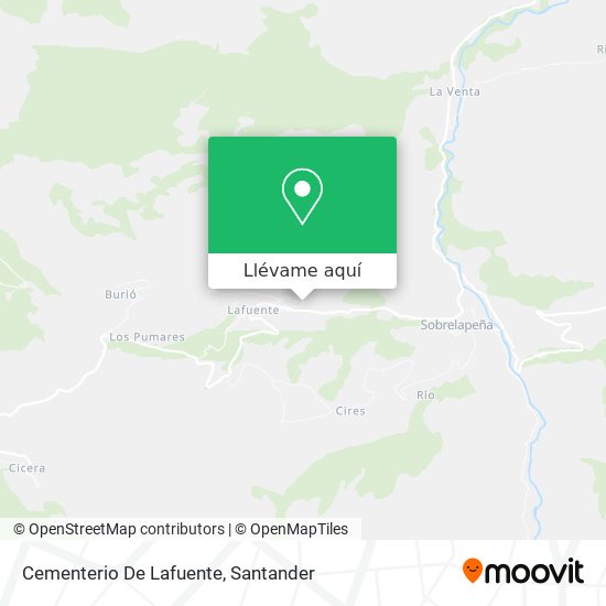Mapa Cementerio De Lafuente