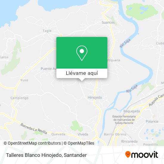 Mapa Talleres Blanco Hinojedo