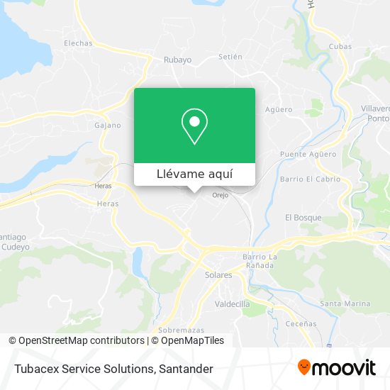 Mapa Tubacex Service Solutions