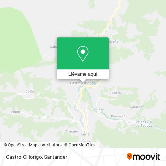 Mapa Castro-Cillorigo