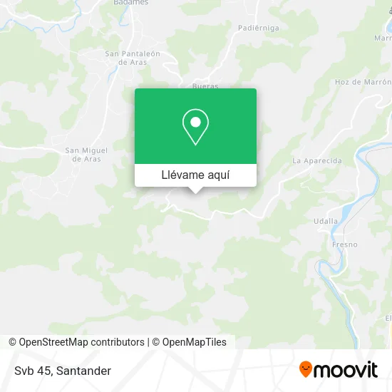 Mapa Svb 45