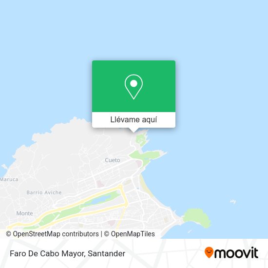 Mapa Faro De Cabo Mayor