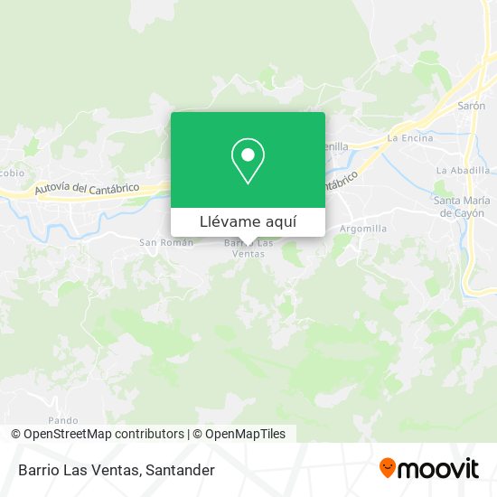 Mapa Barrio Las Ventas