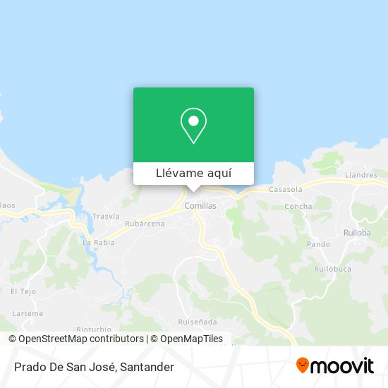 Mapa Prado De San José