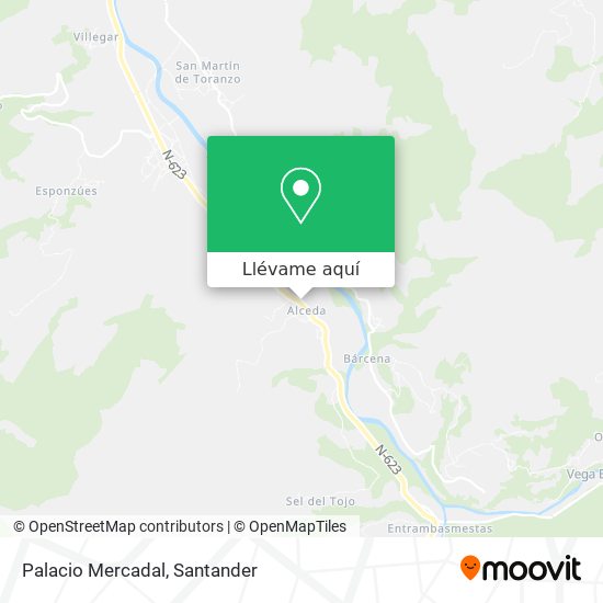 Mapa Palacio Mercadal
