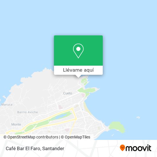 Mapa Café Bar El Faro