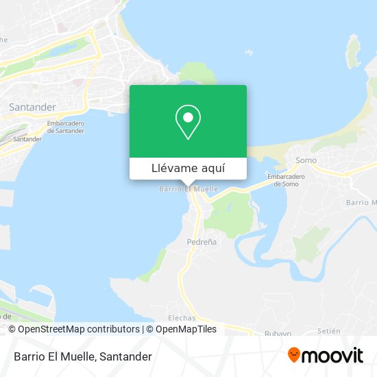 Mapa Barrio El Muelle