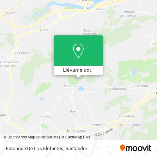 Mapa Estanque De Los Elefantes