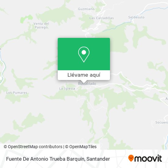 Mapa Fuente De Antonio Trueba Barquín