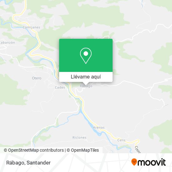 Mapa Rábago