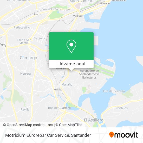 Mapa Motricium Eurorepar Car Service