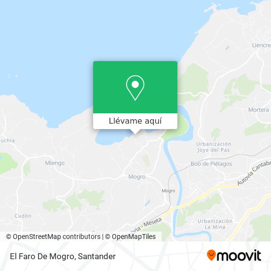 Mapa El Faro De Mogro