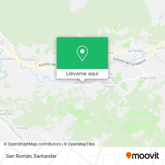 Mapa San Román