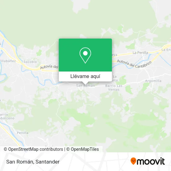 Mapa San Román