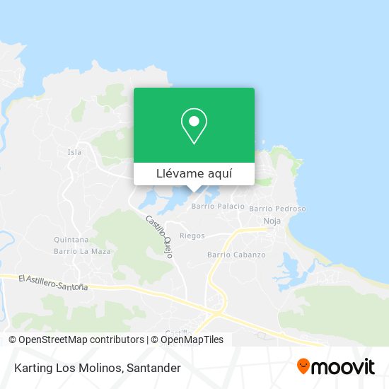 Mapa Karting Los Molinos