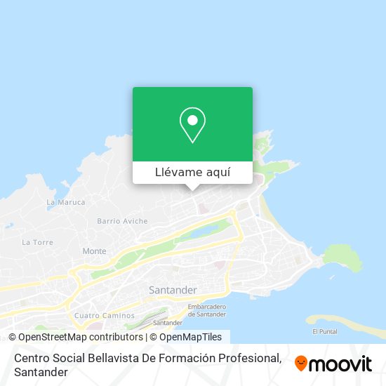 Mapa Centro Social Bellavista De Formación Profesional