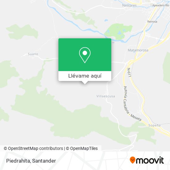 Mapa Piedrahíta