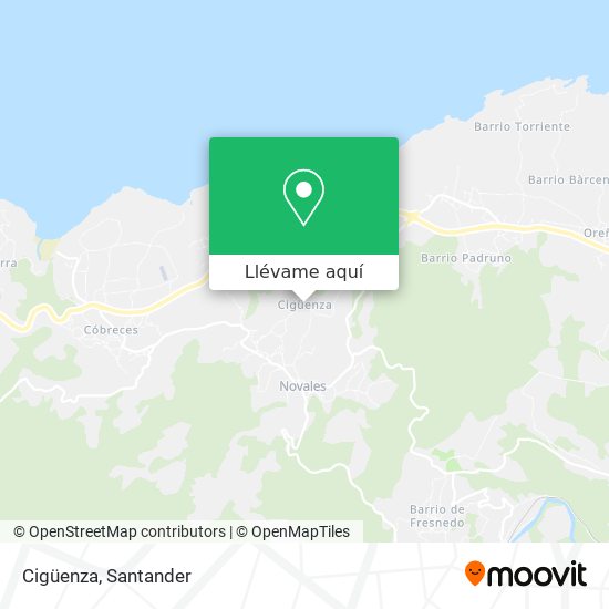Mapa Cigüenza