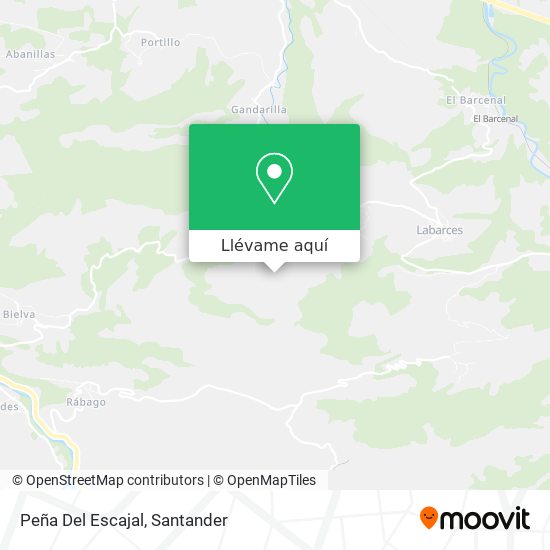 Mapa Peña Del Escajal