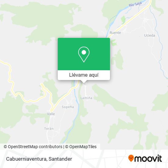 Mapa Cabuerniaventura