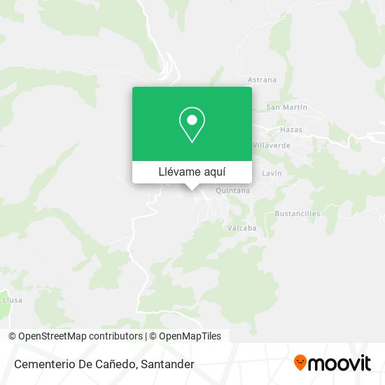 Mapa Cementerio De Cañedo
