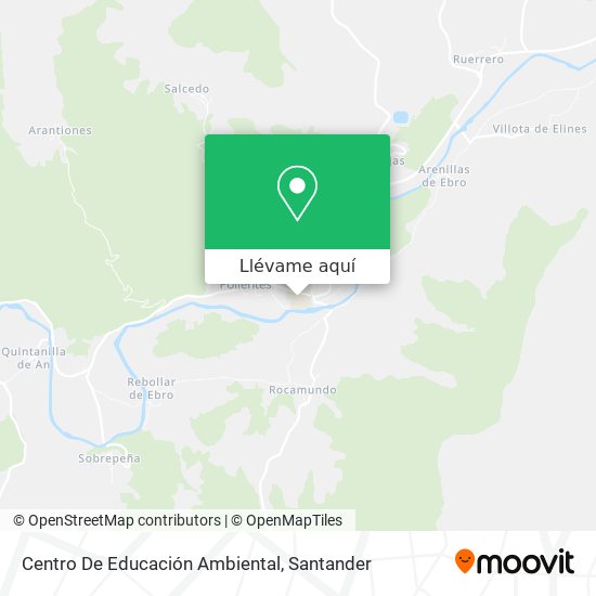 Mapa Centro De Educación Ambiental