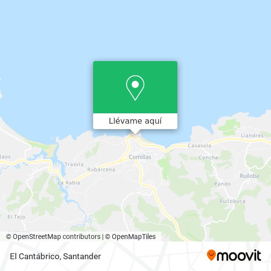 Mapa El Cantábrico