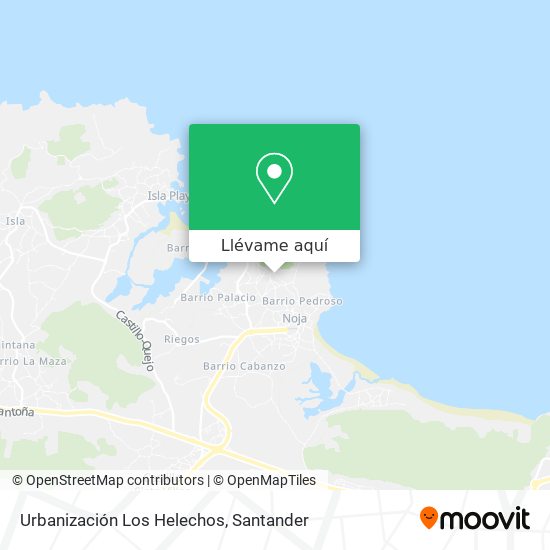 Mapa Urbanización Los Helechos