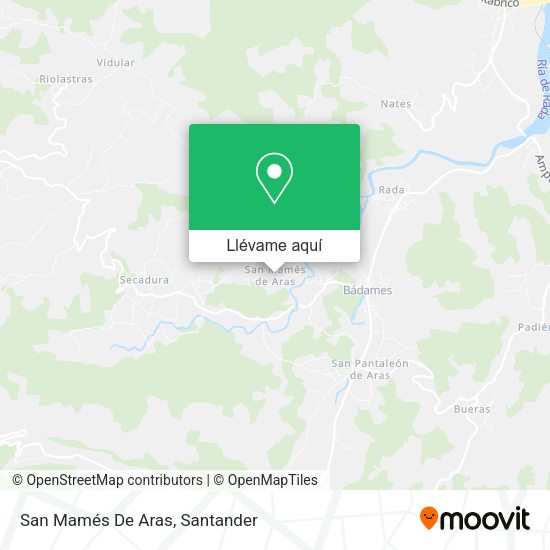 Mapa San Mamés De Aras
