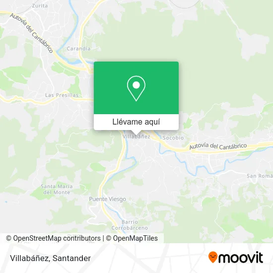 Mapa Villabáñez