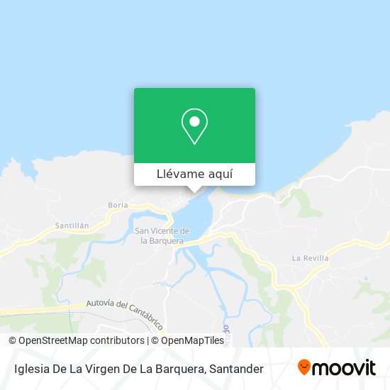 Mapa Iglesia De La Virgen De La Barquera