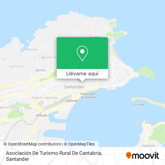 Mapa Asociación De Turismo Rural De Cantabria