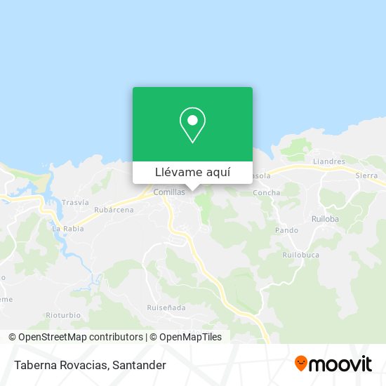 Mapa Taberna Rovacias
