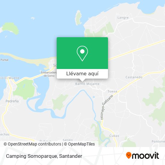 Mapa Camping Somoparque
